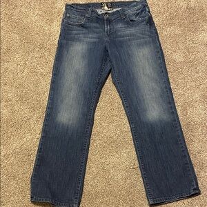 Lucky Brand Women's Blue Straight Jeans